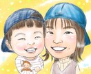 デジタル可！にっこりもらって嬉しい似顔絵描きます 温かいタッチでお描きします！★デジタル・アナログ対応 イメージ3