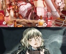 SNS / 配信活動者向けイラスト制作します SNS・配信活動で使いやすく綺麗なイラストを制作します✨️ イメージ2