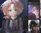 一律8,000円！少し陰のあるイラストお届けします アイコンイラストから一枚絵まで幅広く対応可能です！ イメージ6