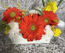 贈り物・インテリア用に作成します 生花・造花選択制。プレゼント・ご自宅用に。 イメージ2
