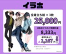 定額で【イラストサブスク】イラスト制作します 依頼すればするほどお得！立ち絵のご依頼おまかせください！ イメージ4