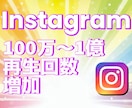 Instagramリール再生数100万～増やします インスタグラム リール 再生回数増加！宣伝・拡散！ イメージ3