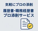 履歴書・職務経歴書プロ添削サービスをします 実績多数！志望動機＆自己PR強化 イメージ1