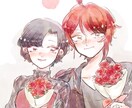 かわいい雰囲気のデジタルイラストかきます アイコン、夢絵、似顔絵、他なんでもどうぞ！ イメージ2