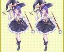 TRPGや配信で使える魔女っ子の立ち絵販売します TRPG、配信などで使える立ち絵をお求めの方にオススメ イメージ2