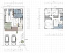 ８.間取りチェック診断＋新パターン図面を作成します ＊修正回数3回＊設計士･日照･採風･アドバイス･解説･動線 イメージ9