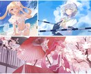 キラキラした美少女キャラクターイラスト承ります 甘そうな美少女キャラのデザインやイラストを制作致します！ イメージ6