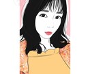 素人感を出した似顔絵(似ていない)作成いたします 手慣れていない感じにあえて描いた味のある似顔絵です。 イメージ1