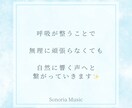 初回限定＊呼吸と発声から声を整えます 数千人の声分析経験から、お悩みに合わせて自然な声に導きます イメージ6
