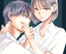 アイコン描きます 最短お届け！少女漫画のような華やかな絵が好きな人向け イメージ8