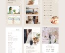 結婚式用　WEB席次表のテンプレートお渡しします スマホやPCで編集◎WEB版のプロフィールブック　スクレ イメージ4