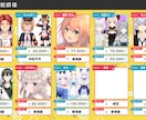 綺麗に動くLive2Dモデルを1から作成します イラスト持ち込み依頼も歓迎！好みの絵柄でVtuberに イメージ6