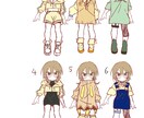 愛くるしくもちもちしたキャラクターを描きます デジタルなのにアナログみたい！綺麗な色遣いをお求めの貴方に イメージ8