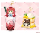 イラスト全般制作いたします 動画用イラスト、立ち絵、キャラデザ、グッズ用などなど！ イメージ6