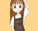 SNSで使える！女性向け＊可愛いアイコン作ります 依頼者それぞれのイメージに沿って色んなジャンルの子を描きます イメージ1