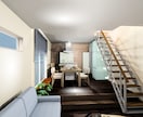 戸建て住宅の3D室内パース作成いたします 建築CADにて高品質なリアルCGを提供いたします。 イメージ9