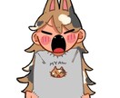 柔らかいタッチでデフォルメイラスト描きます 暖かいて、ゆるく可愛い絵柄が特徴です。 イメージ1