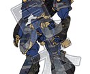 最短3日！！あなた好みのロボットの立ち絵作ります あなたの「好き」を詰め込んだオリジナルロボットを！ イメージ3