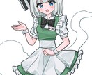 イラスト制作します アイコン、立ち絵、一枚絵などイラスト制作いたします！ イメージ1