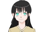 シンプルな似顔絵アイコン描きます SNS、ブログ使用可、あなただけのオリジナルイラスト！ イメージ2