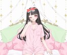 商用利用⭕️おねむちゃん量産描きます 5月限定‼️パジャマ姿のかわいい女の子の量産イラストです！ イメージ2