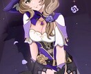 一次創作・二次創作のキャラクターイラストを描きます アニメ塗りのイラストを描きます！！ イメージ2