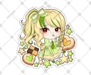 アクキー風♡ミニキャライラスト描きます あなたのキャラクターが可愛いアクリルキーホルダーに！？ イメージ2
