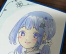 イラスト作成します ❀女の子のイラストが得意です！ イメージ2