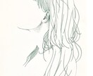 ペン画イラスト描きます シンプルでシュールなイラスト制作 イメージ1
