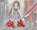 ホラーのイラスト描きます 【安価！】ダークで綺麗なホラーな絵を描きます。 イメージ10