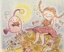 ふんわりやさしいイラストを描きます まるで絵本の1ページ！完全オーダーメイドで承ります！ イメージ1