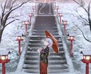 一枚絵を制作致します サムネイル、立ち絵、挿絵、観賞用等幅広く受け付けております。 イメージ2