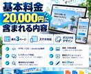 店舗・個人向けホームページを制作します 最大3ページ・スマホ対応｜オリジナルデザインで制作します イメージ2