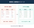 Excel・CSVを見やすく整理します 重複・表記ゆれ・空欄を整えて納品します イメージ2