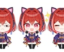 SDキャラ・ミニキャラ・スタンプイラスト承ります かわいいアニメ系絵でグッズやサムネなどに イメージ2