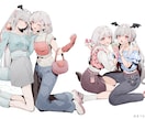超かわいいイラスト描きます MVやグッズなどにいかがでしょうか？☺ イメージ7