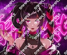歌みたサムネやアイコンに使える1枚絵描きます VTuberさんやVライバーさん向け！ イメージ3