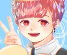 SNSで使用できるオリジナルアイコン制作します あなただけの素敵なアイコンやイラストを制作致します！ イメージ3