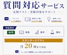 中学生の質問にチャットでお答えします 【スタンダードプラン】中学生の質問対応 イメージ1