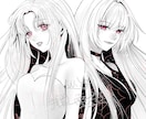 線画のみのアイコン、一枚絵作成します ベタは有料です。線画のみなので、ベタをご希望の方はメニューを イメージ10