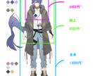 立ち絵/キャラデザ制作承ります。ます TRPG、配信、ゲーム制作にも イメージ2