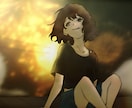 懐かしさと物語を感じるイラスト/アイコン制作します 映像ソフトを用いた独自手法で、「記憶の中の風景」を描きます イメージ5
