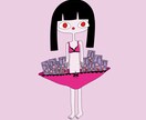 毒と可愛さのあるジャケットを描きます アイコン、ジャケット、似顔絵などお任せください！ イメージ5
