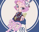 ポップでかわいいイラスト作成します カップルイラスト、お誕生日イラストなんでもどうぞ！ イメージ5