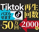 大人気のTiktok動画を50万回～でバズらせます ユーザー交流も楽しいTiktok動画のバズらせお手伝いします イメージ1