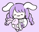 特別価格＊5名様限定！ゆるーいミニキャラ描きます アイコン・名刺に！あなただけのミニキャラお描きします イメージ1