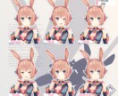商用可、オリジナル３Dキャラクターを製作いたします VRC、VTuberなど、キャラデザインから一貫化サービス！ イメージ5