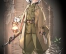 アニメ風の高品質な立ち絵・イラスト制作します 胸上〜全身まで対応。キャラクターの魅力を引き出す1枚を。 イメージ2