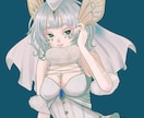 女の子のイラスト・アイコン描きます 可愛いだけじゃない、少し毒気のあるイラストをお届け! イメージ10