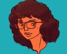 SNSアイコン用の似顔絵描きます 古い印刷物のような色彩で、一味違うアイコンに。 イメージ3